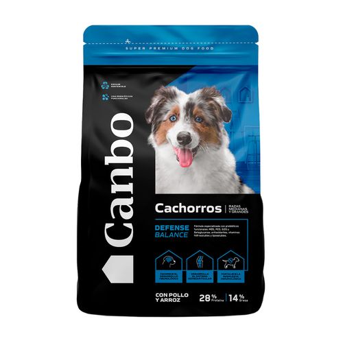 Canbo Defense Balance Cachorro Raza Mediana y Grande Pollo 15 kg