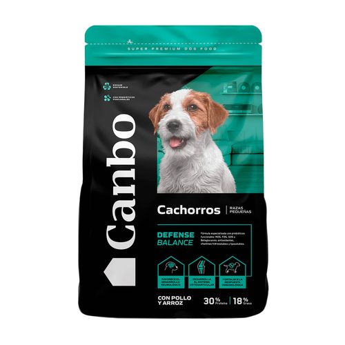 Canbo Defense Balance Cachorro Raza Pequeña Pollo y Arroz 7 kg