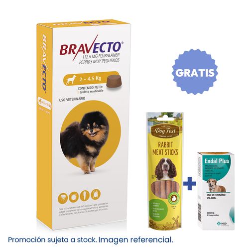 Bravecto 2 - 4.5 kg (112.5 mg)