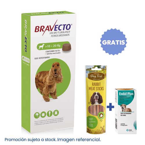 Bravecto 10 - 20 kg (500 mg)