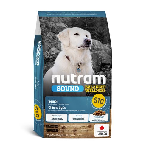 Nutram S10 Senior Chicken 11.4 kg