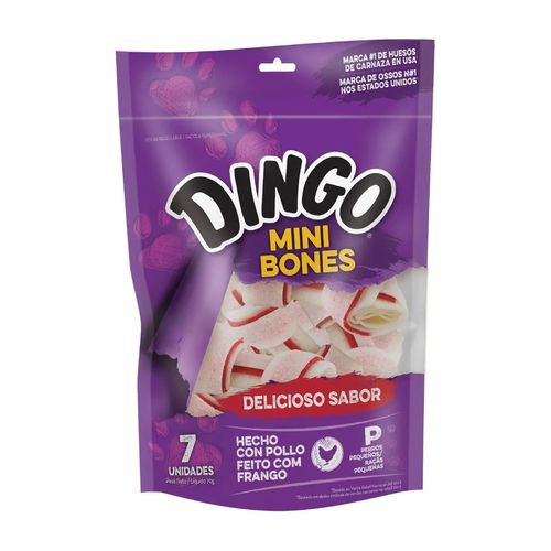 Dingo Mini Bones X7 Unidades