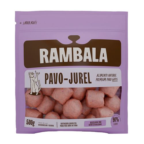 Rambala Gato Pavo y Jurel 500 gr