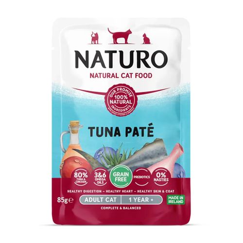 Naturo Paté De Atún Para Gato Adulto 85 gr