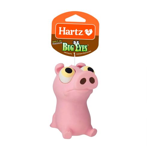 Hartz Bug Eye Cerdo Juguete Para Perro