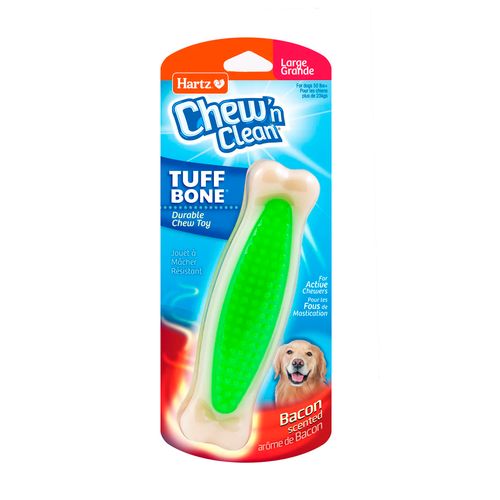 Hartz Chew'n Clean Bone Juguete Para Perro Verde - Large