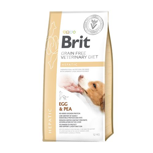 Brit Veterinary Diets Dog Grain Free Hepatic 12 kg