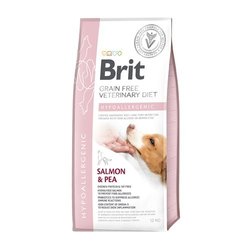 Brit Veterinary Diets Dog Grain Free Hypoallergenic 12 kg