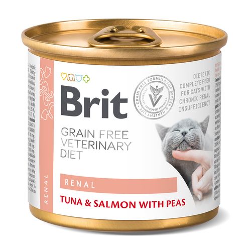 Brit Veterinary Diet Cat Grain Free Renal 200 gr