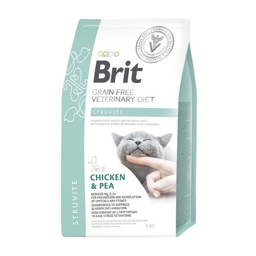 Brit Veterinary Diets Cat Grain Free Struvite 2 kg