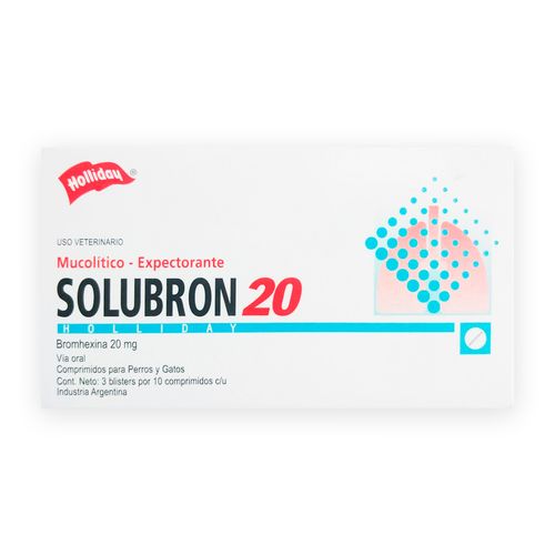 Holliday Solubron 20 mg X1 Tableta