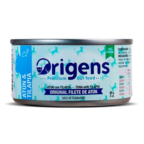 Origens Filete De Atún con Tilapia 85 gr