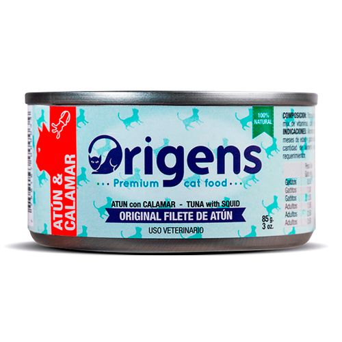 Origens Filete De Atún con Calamar 85 gr