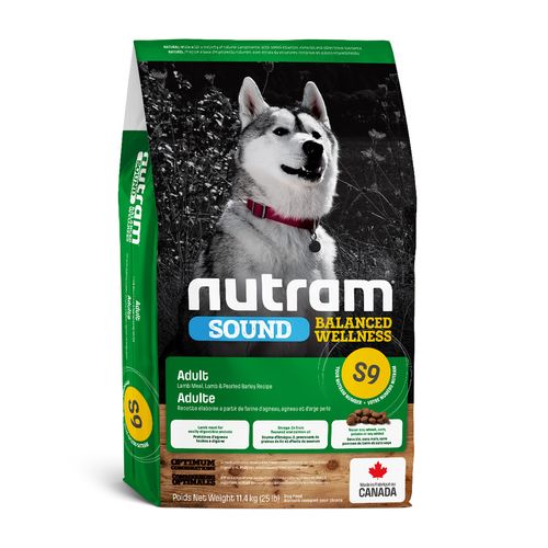 Nutram S9 Adult Lamb 11.4 kg