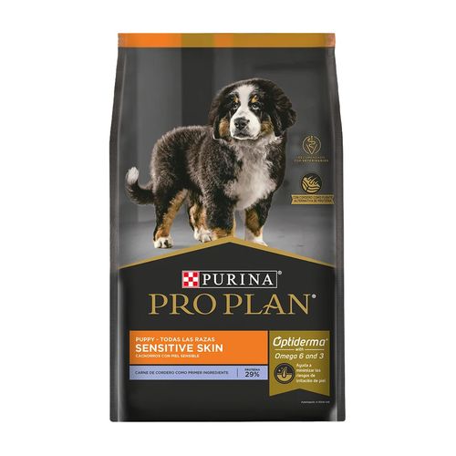 Pro Plan Cachorro Todas Las Razas Sensitive Skin Cordero 3 kg