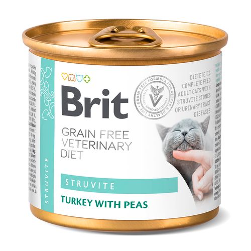 Brit Veterinary Diets Cat Grain Free Struvite 200 gr