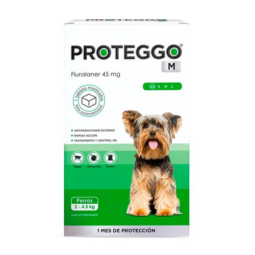 Proteggo M (2 kg - 4.5 kg) 45 mg X1 Tableta