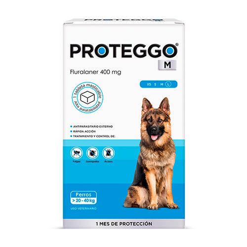 Proteggo M (20 kg - 40 kg) 400 mg X1 Tableta