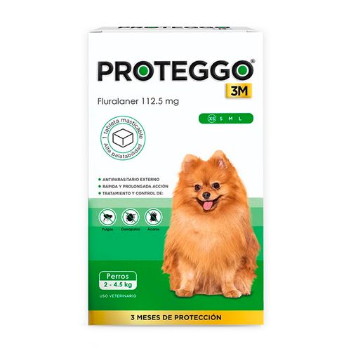 Proteggo 3M (2 kg - 4.5 kg) 112.5 mg X1 Tableta