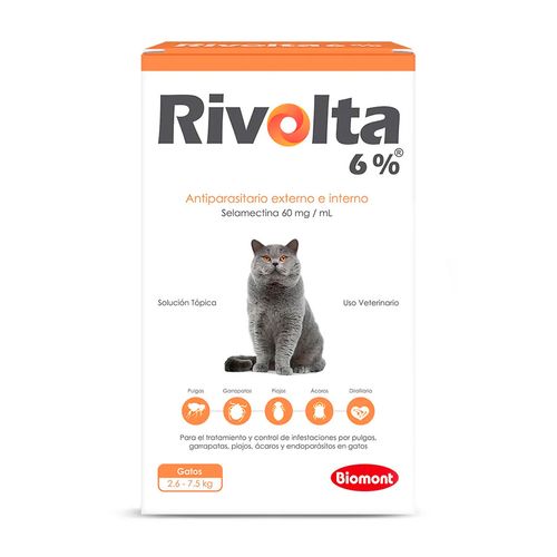 Rivolta 6% (2.5 kg - 7.5 kg) 0.75 ml