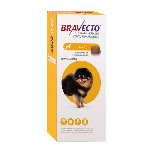 Bravecto 2 - 4.5 kg (112.5 mg)