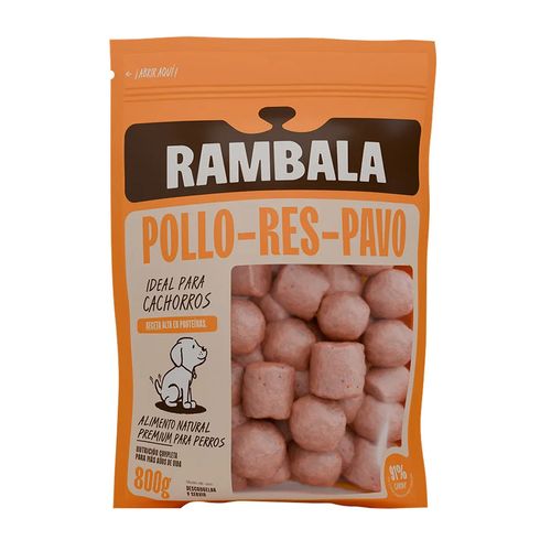 Rambala Clásico Albóndigas De Pollo, Res y Pavo 800 gr