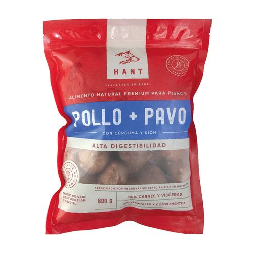 Hant Pollo y Pavo 800 gr