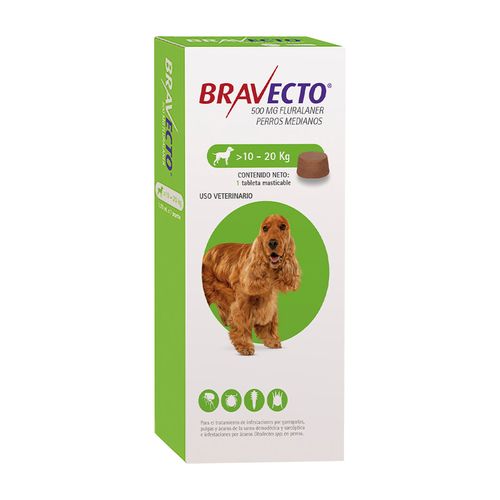 Bravecto 10 - 20 kg (500 mg)