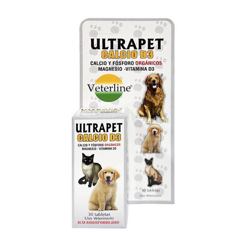 Ultrapet Calcio D3 X30 Tabletas