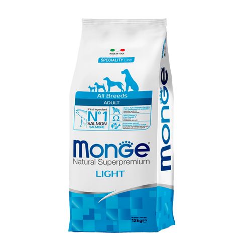 Monge Adult Light Salmon 12 kg