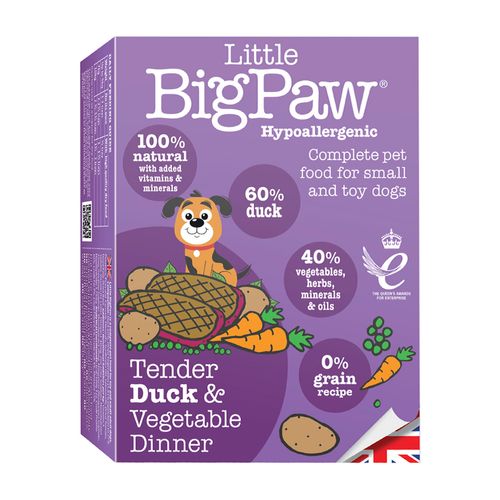 Little Big Paw Comida Para Perros (Pato y Verduras) 150 gr