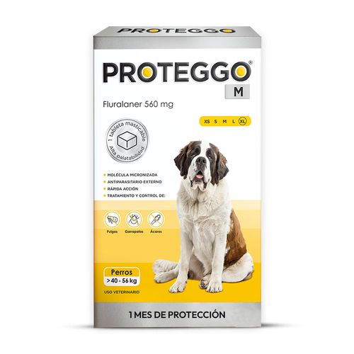 Proteggo M (40 kg - 56 kg) 560 mg X1 Tableta