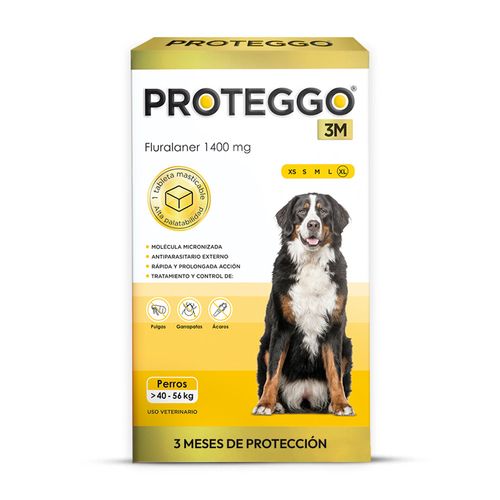 Proteggo 3M (40 kg - 56 kg) 1400 mg X1 Tableta