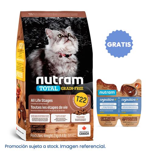 Nutram T22 All Life Stages Cat 2 kg