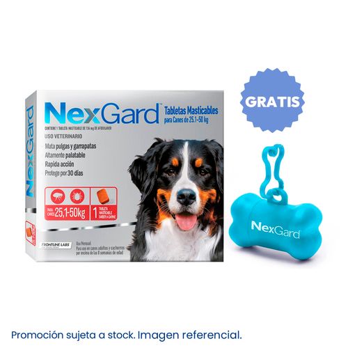 Nexgard 25.1 - 50 kg (136 mg) X1 Tableta