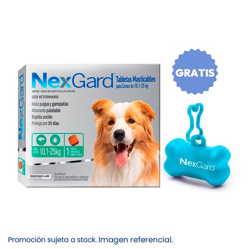 Nexgard 10.1 - 25 kg (68 mg) X1 Tableta