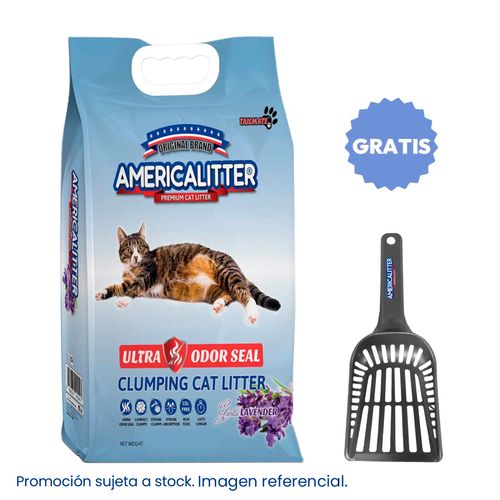 America Litter Arena Ultra Odor Seal Lavanda 7 kg