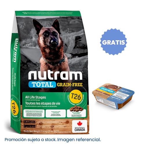 Nutram T26 All Life Stages Lamb 11.4 kg