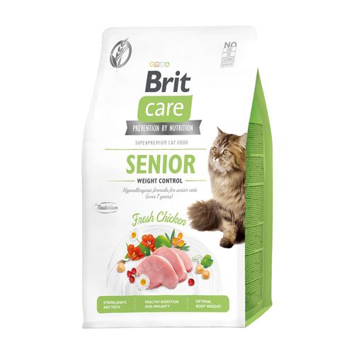 Brit Care Cat Senior Weight Control Chicken 2 kg