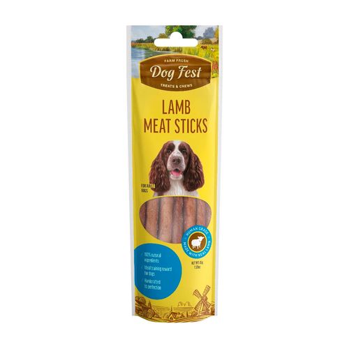 Dog Fest Snack Lamb Meat Sticks 45 gr