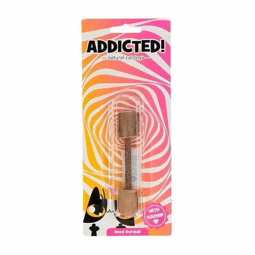 Addicted Cat Juguete Para Gato - Pesa De Madera