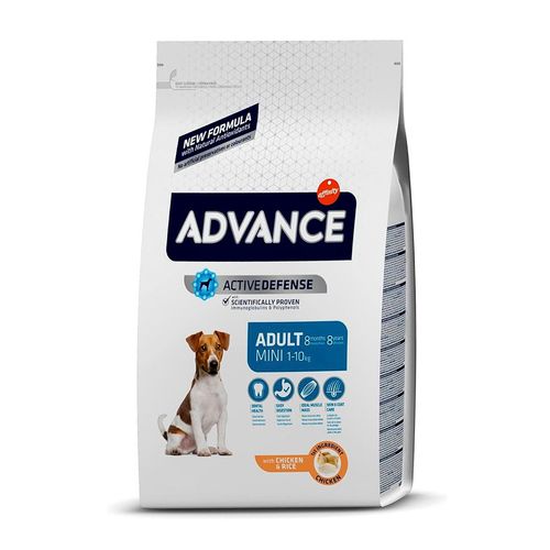 Advance Perro Adulto Raza Mini Pollo y Arroz 1.5 kg