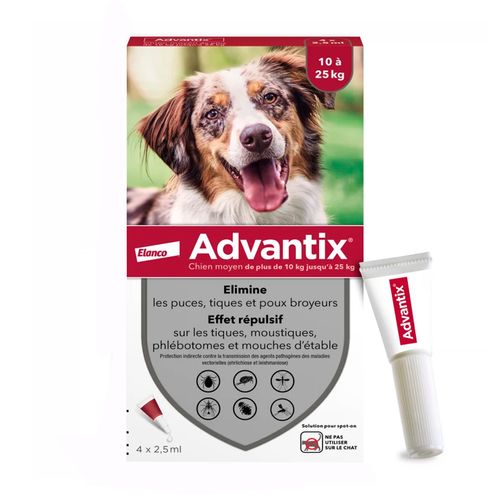 Advantix Perro 10- 25 kg