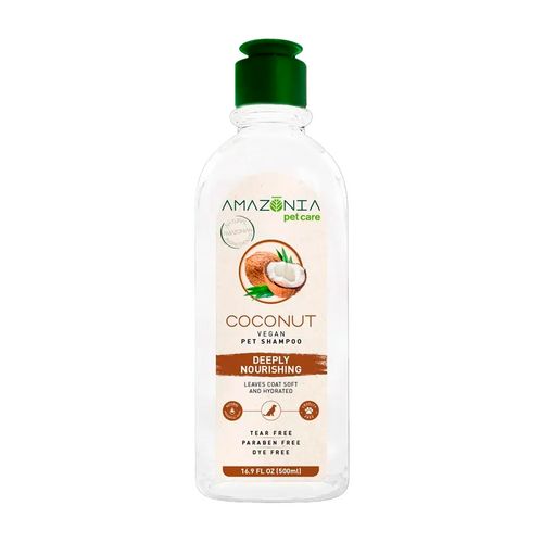 Amazonia Pet Care Coconut Shampoo Para Perros y Gatos 500 ml