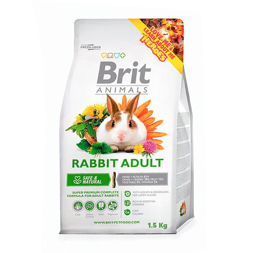 Brit Animals Rabbit Adult 1.5 kg