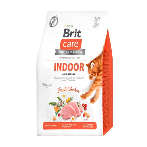 Brit Care Cat Indoor Anti-stress Chicken 2 kg