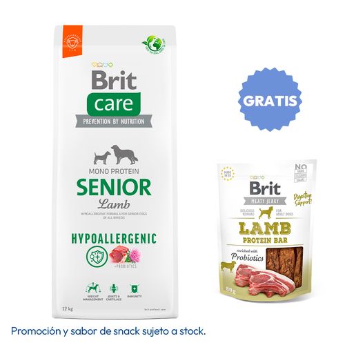 Brit Care Dog Hypoallergenic Senior Lamb 12 kg