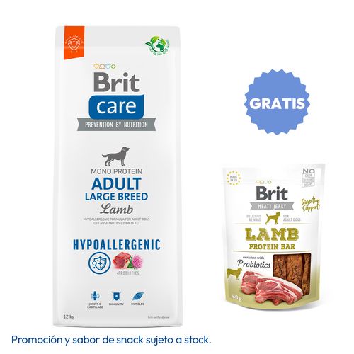 Brit Care Dog Hypoallergenic Adult Large Breed Lamb 12 kg