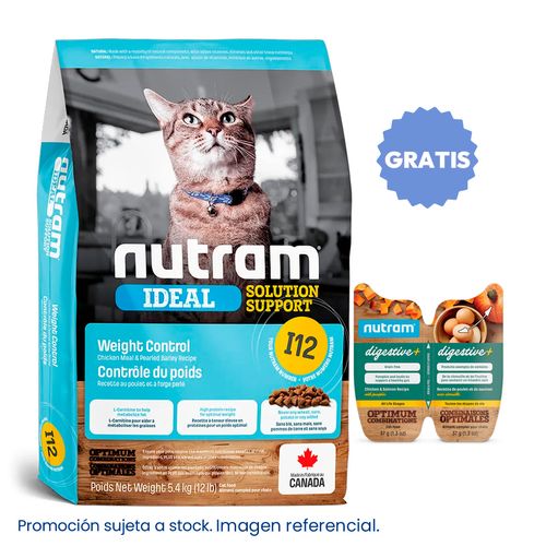 Nutram I12 Weight Control Cat 5.4 kg