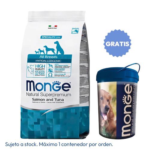 Monge Adult Hipoalergénico Salmón 12 kg